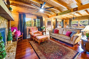 スマートテレビ、暖炉