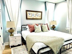 4 bedrooms, iron/ironing board, travel crib, free WiFi
