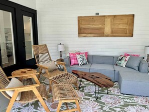 Terrace/patio - 2 Primary Kings! Screened Porch! EV Charger! (Bay Saint Louis)