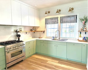 Fridge, microwave, oven, stovetop - 2 Primary Kings! Screened Porch! EV Charger! (Bay Saint Louis)