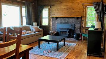 TV connectée, cheminée