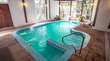 Indoor pool, seasonal outdoor pool