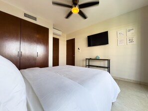 2 chambres, Wi-Fi, literie fournie