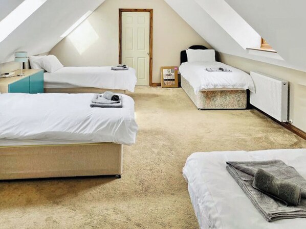 5 habitaciones, wifi gratis y ropa de cama 