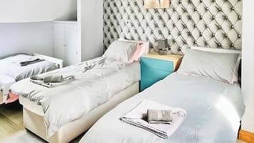 5 chambres, Wi-Fi gratuit, draps fournis