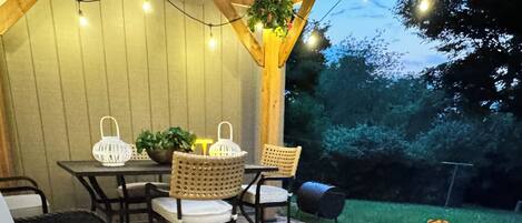 Restauration en plein air