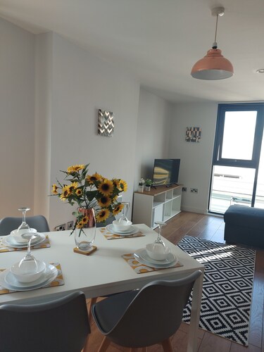 Lovely 2-bedroom apartment in Sheffield Centre Nr Ponds Forge with FREE WiFi
