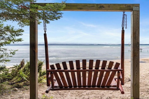 Beach nearby, beach towels