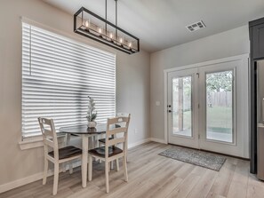 Dining - 3-bedroom house in Oklahoma City's Plaza District.   (Oklahoma City)