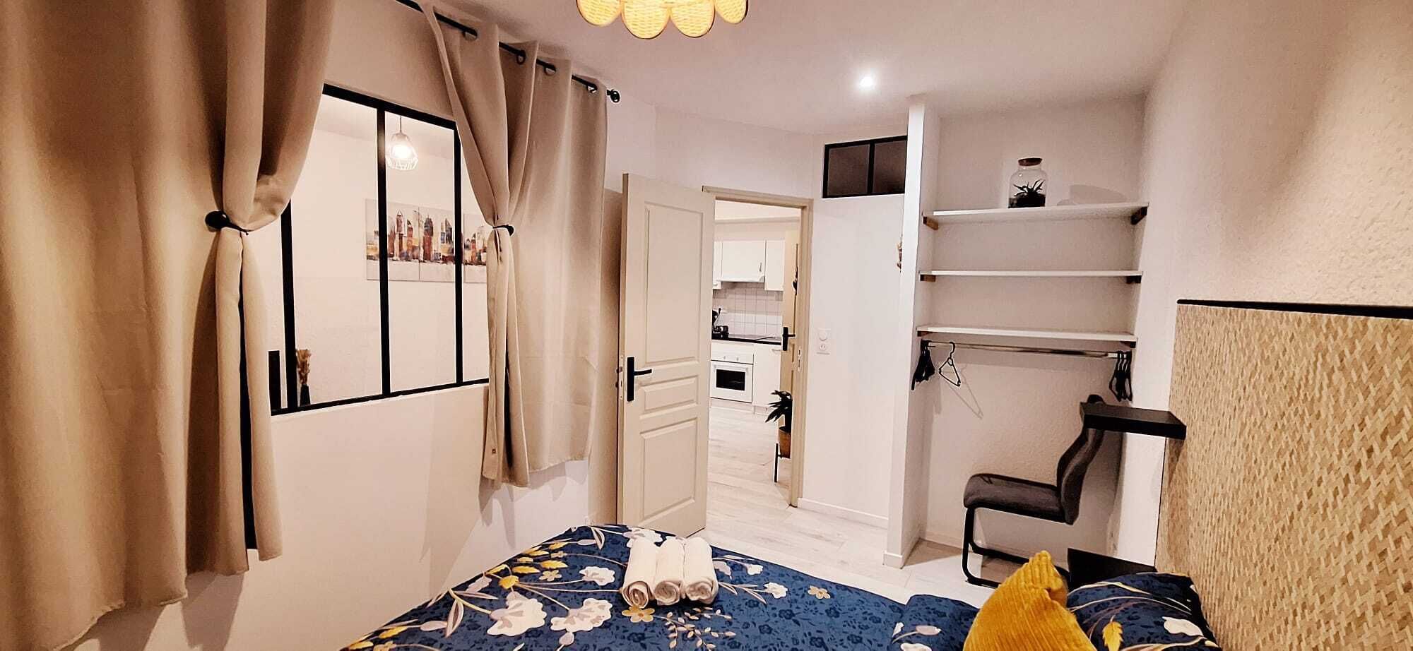 1 bedroom, iron/ironing board, WiFi, bed sheets