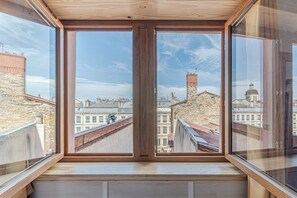Interior - Charming duplex with panoramic view of Cordeliers. (Lyon)