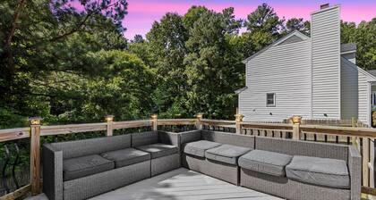 Cozy Home Away From Home- 10MIN From DT Durham, Family-Friendly Neighborhood