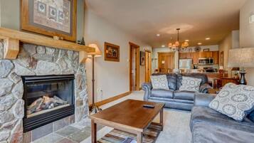 Fireplace, offices