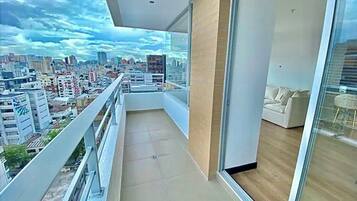 Apartemen Superior, pemandangan kota | Pemandangan balkon