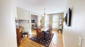 Dining - Historic Vacation Home Rental near Hocking Hills in Nelsonville Oh The Manse Inn (Nelsonville)