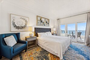 1 bedroom, desk, iron/ironing board, free WiFi - Fully Remodeled 5th-Floor Sandcastles Villa with Ocean Views! (Amelia Island)