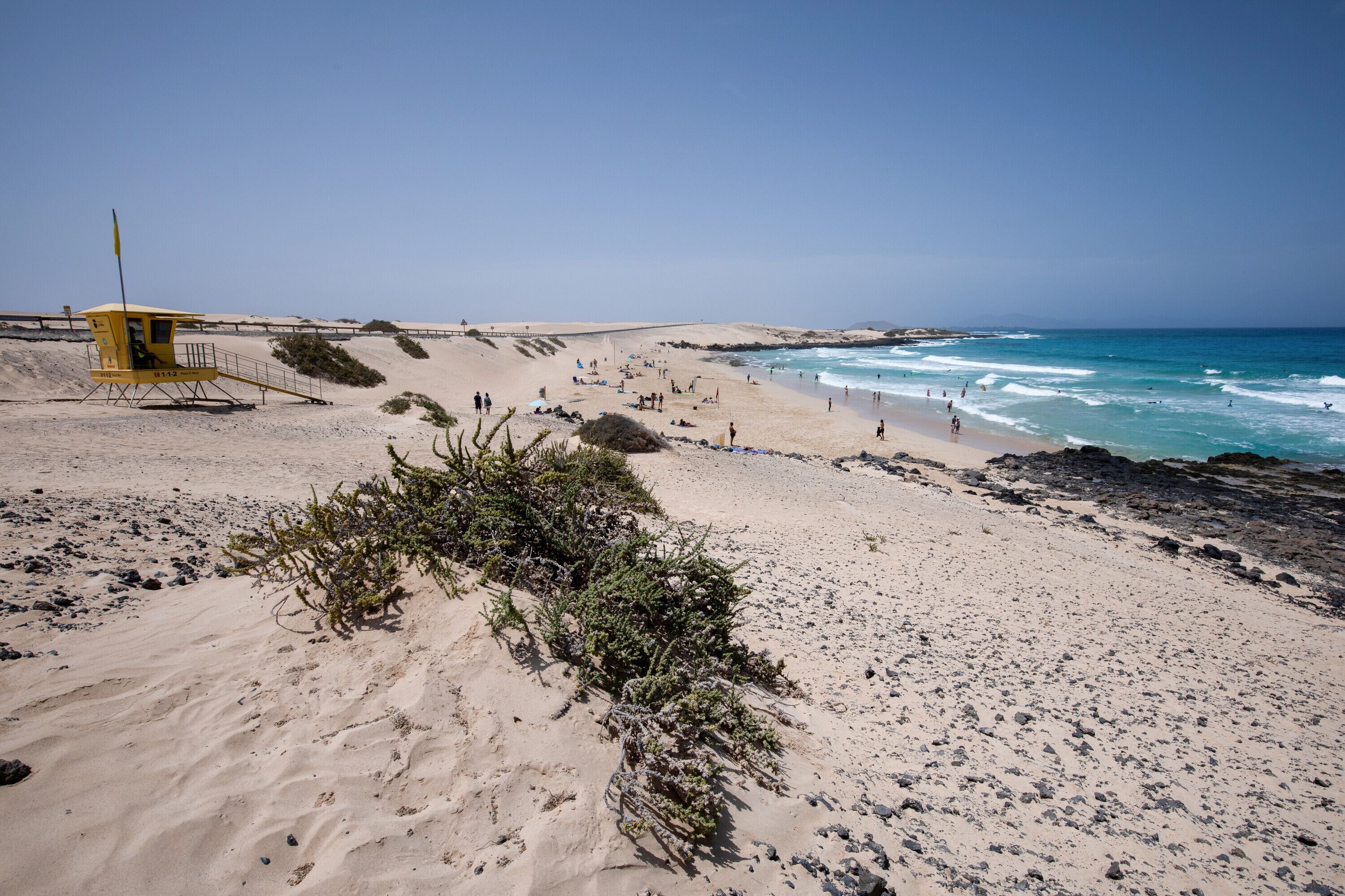 Accommodatie ligt op het strand