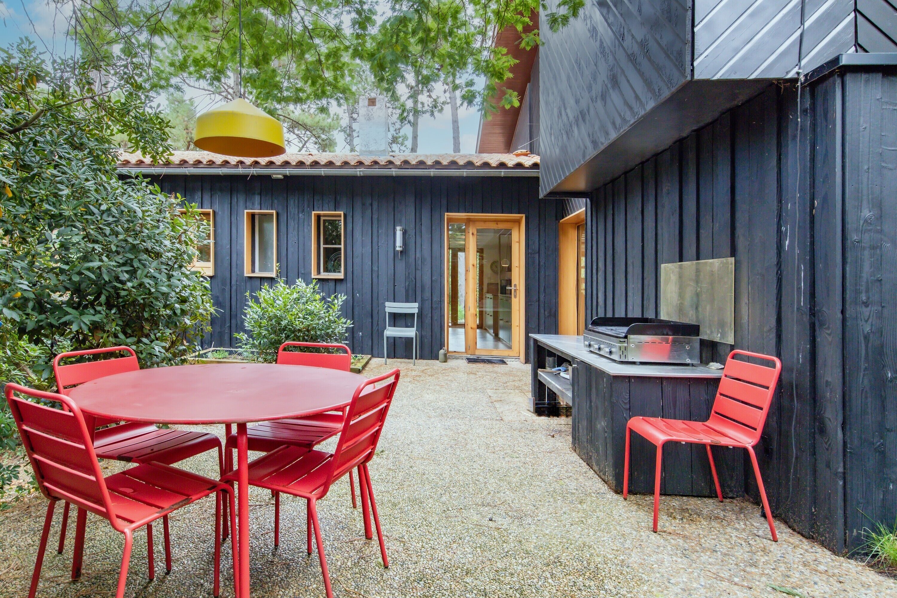 Opções para refeição ao ar livre