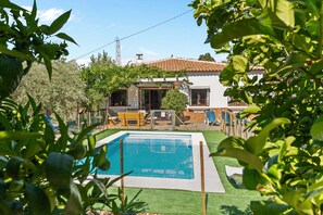 Pool - Holiday Home 'Finca Rural Mazuqueto' with Mountain View, Private Pool and Wi-Fi (Málaga)