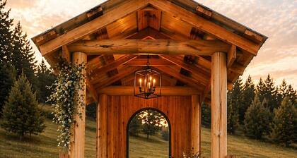 Cabin Retreat + Optional Gazebo Engagements, Elopements and Vow Renewals