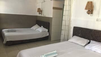 Basic Double or Twin Room, 2 Double Beds, Mobility Accessible, Park View | Egyptian cotton sheets, premium bedding, individually decorated