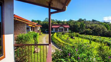 Standard Double Room, Garden View | Balcony view