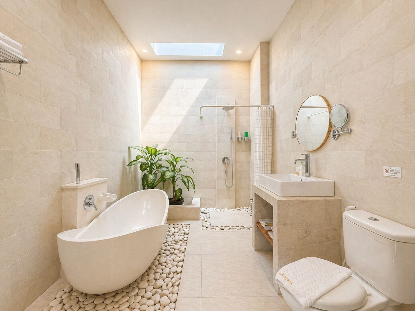Serenity Two Bedroom Villa | Bathroom
