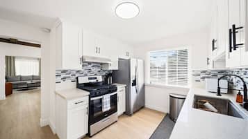 KĂŒhlschrank, Mikrowelle, Ofen, Herdplatte