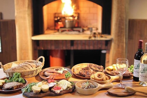 11 Fireplace Grill Cottage Gourmand / Agatsuma County Gunma