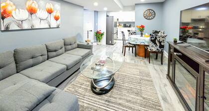 Spacious 2Bd family suite with full kitchen. Centrally located.