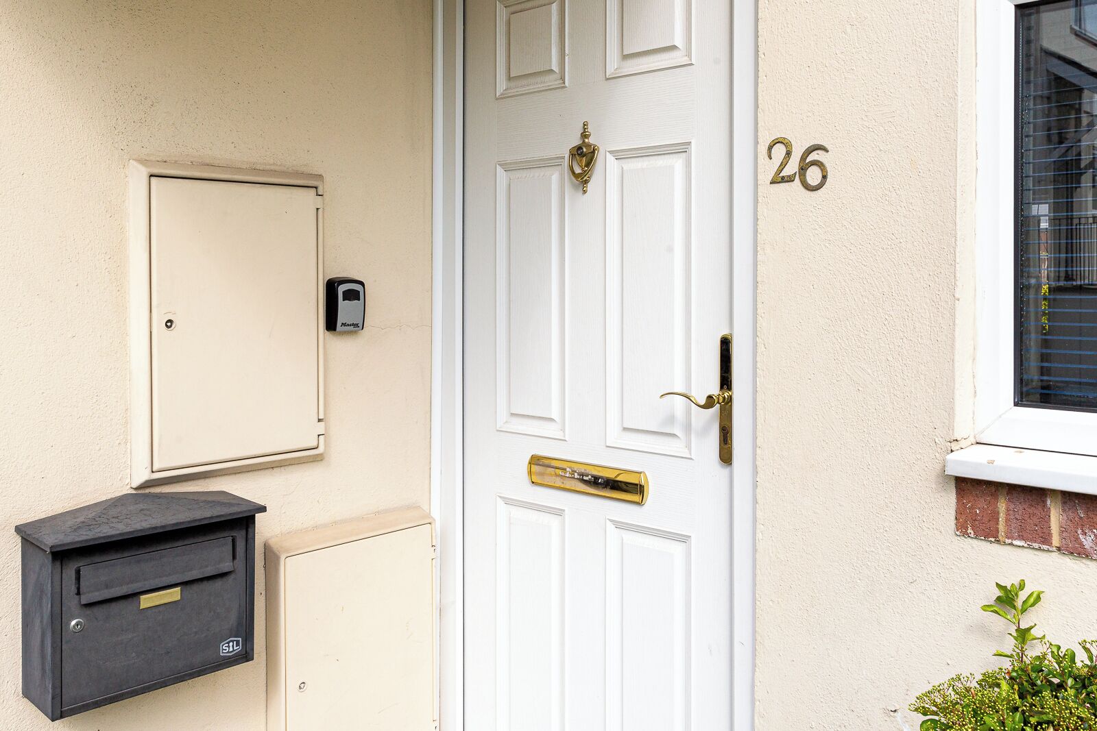 Fassade der Unterkunft