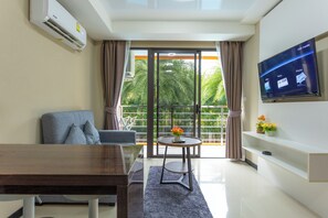 Living area - 9 Swimming Pools Beach kids Club c116 (Mai Khao)