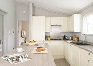 Fridge, oven, stovetop, toaster