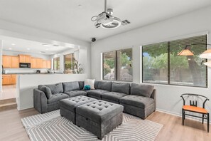 Área de sala de estar