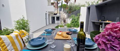 Udendørs spisemuligheder