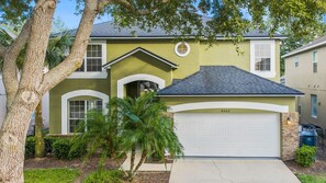 Exterior - Private Pool + Game-Themed 6BR Retreat Near Disney (Kissimmee)