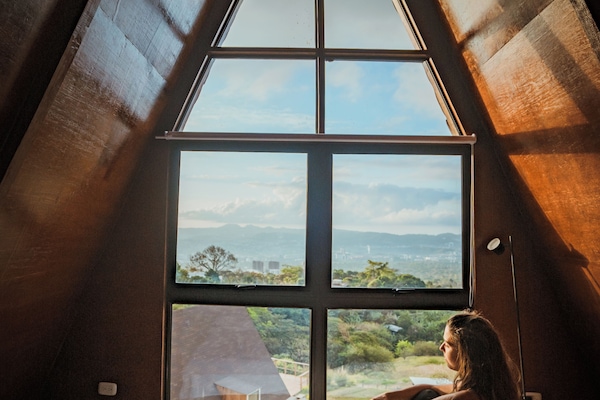 Deluxe Cabin, 1 Bedroom, City View, Mountainside | View from room