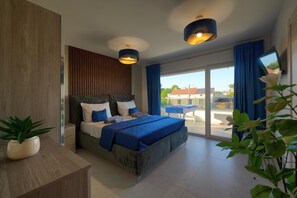 4 slaapkamers, een strijkplank/strijkijzer, wifi, beddengoed