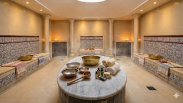 Couples treatment rooms, Turkish bath, body treatments