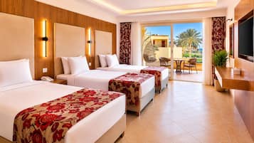 Premium bedding, free minibar, in-room safe, blackout curtains