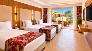 Premium bedding, free minibar, in-room safe, blackout curtains