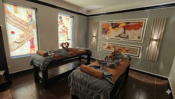 Salas de tratamiento para parejas, baño turco/hammam
