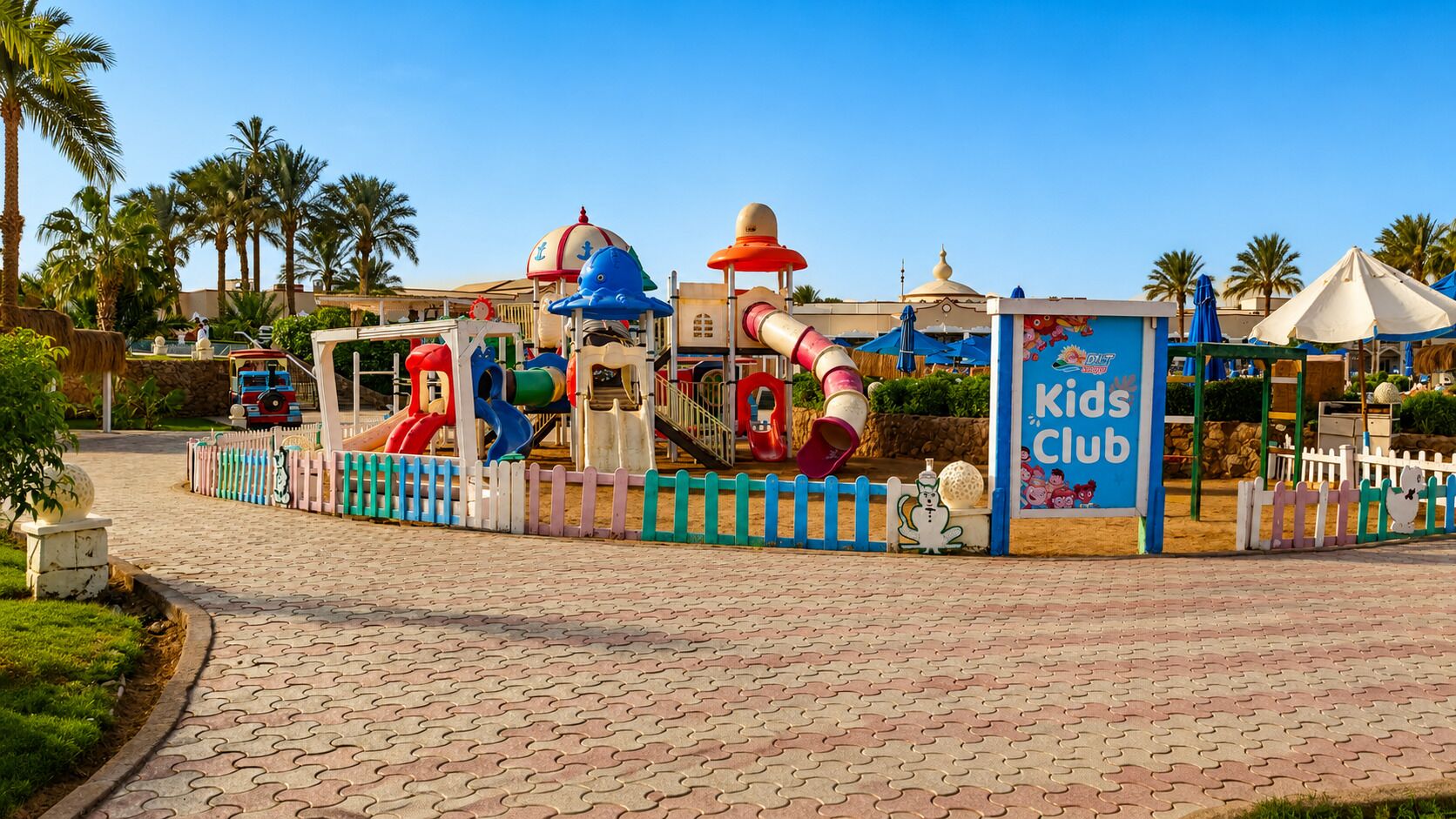 Children's play area - outdoor