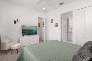 5 bedrooms, desk, iron/ironing board, WiFi