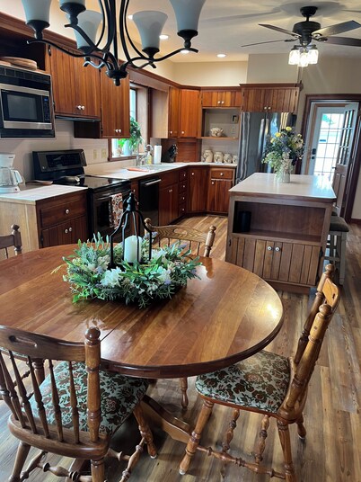 Pleasant Pines Estate welcomes you to our gorgeous panoramic view farmstead!