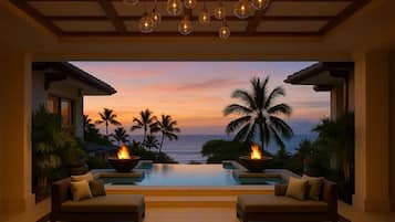 Indoor pool, a heated pool