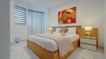 2 chambres, fer et planche à repasser, accès au Wi-Fi (inclus)