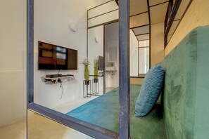 1 chambre, fer et planche à repasser, Wi-Fi gratuit, draps fournis