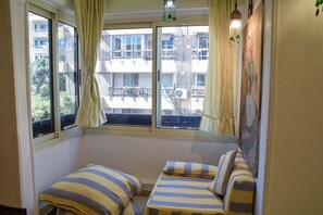 Interior - 2-bedroom apartment in tranquil Cairo with WiFi, AC (Cairo)