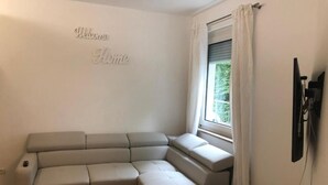 Living room - Apartmenats Mitte Messe und Zentrum (Nuremberg)